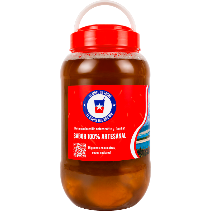 Pack Bidón Mote con Huesillos 3L | El Mote de Todos